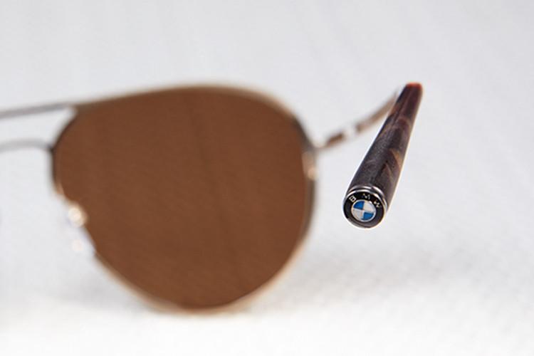 BMW Classic Pilot's Aviators Tortoise