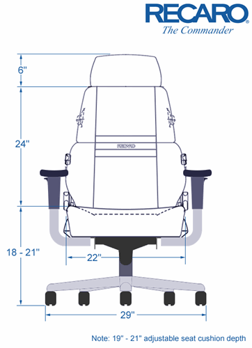RECARO "Commander" Office Chair